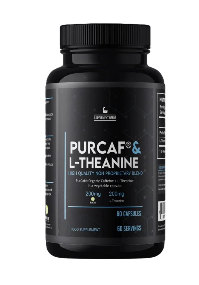 Supplement Needs PurCaf and Theanine 60 caps