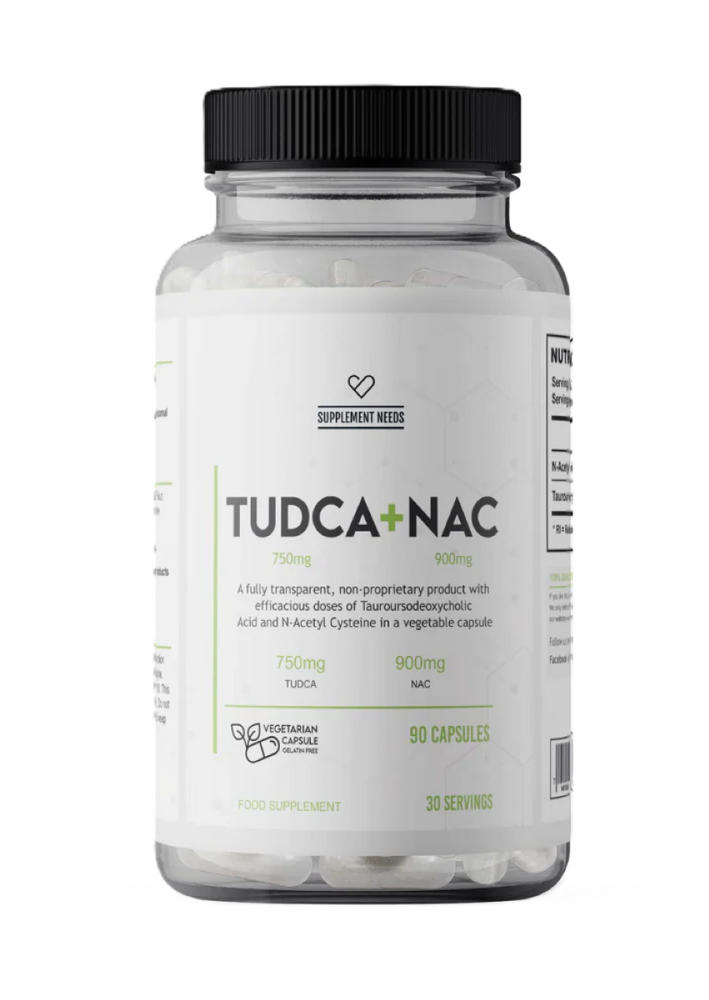 Supplement Needs Tudca NAC 90 caps
