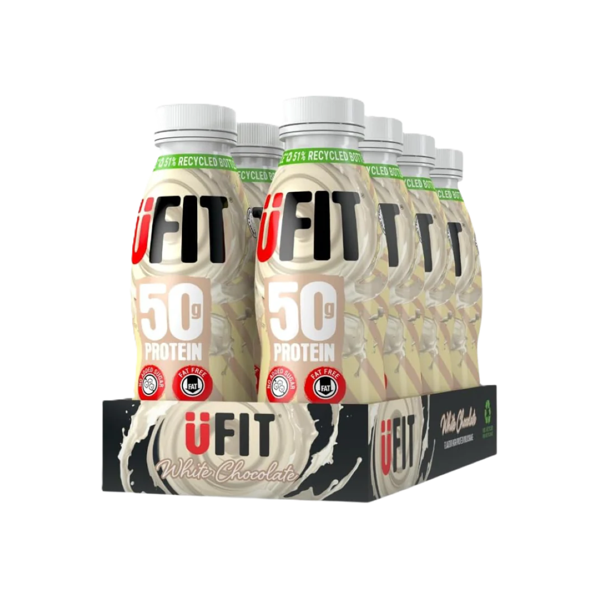 UFit 50g Protein Shakes 8x500ml