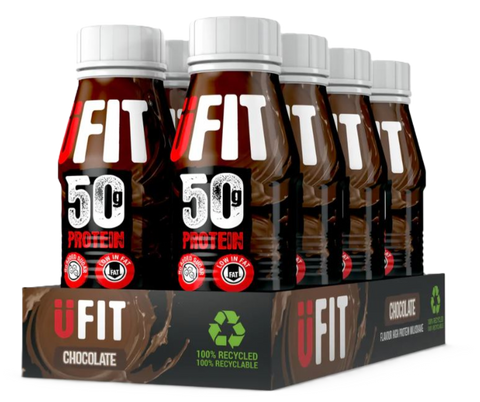UFit 50g Protein Shakes 8x500ml