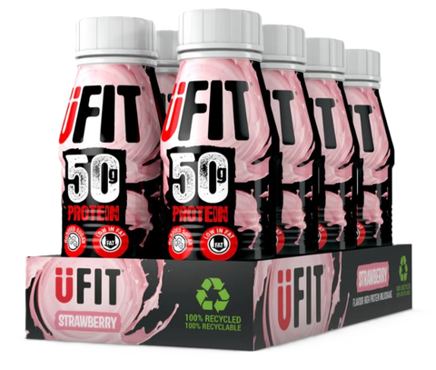 UFit 50g Protein Shakes 8x500ml