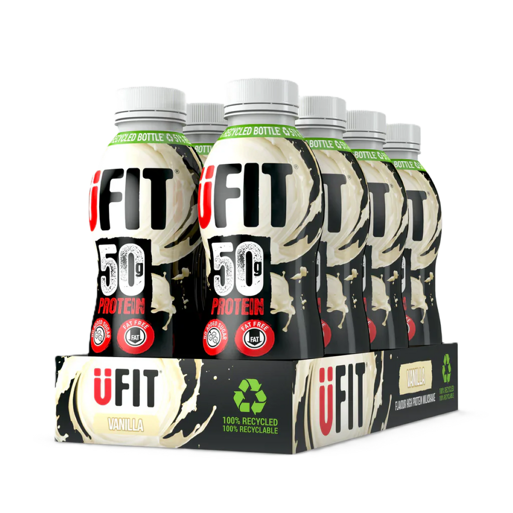 UFit 50g Protein Shakes 8x500ml
