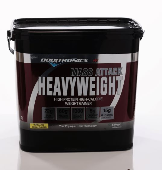 Boditronics Mass Attack Heavyweight 6.0kg (Vanilla Ice Cream)