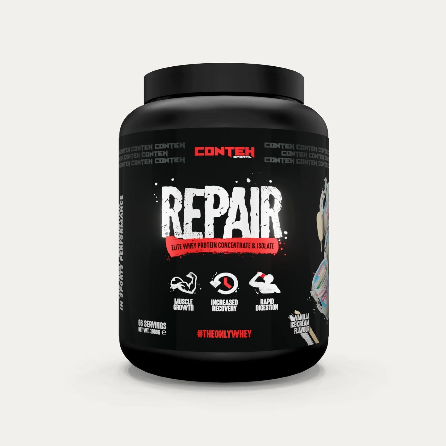 Conteh Sports Repair Whey Protein 1980g