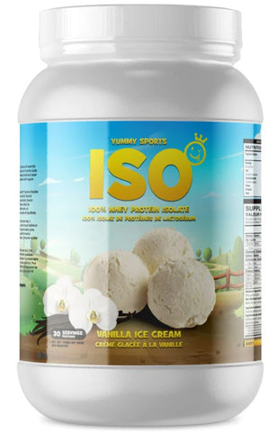 Yummy Sports ISO Tub 30 Serv (Vanilla Ice Cream)