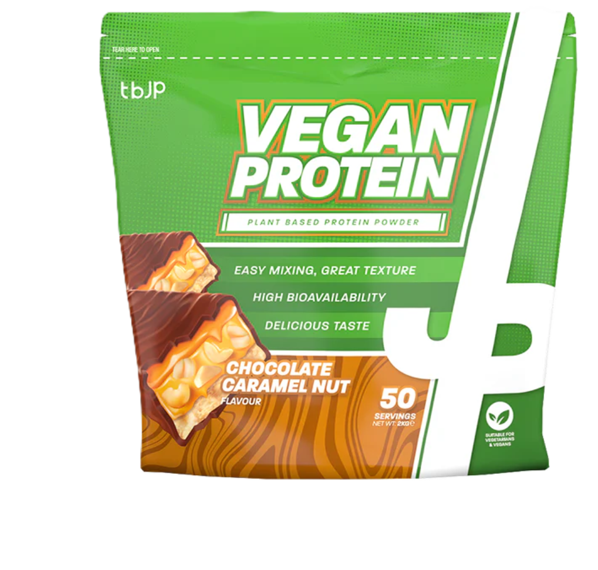 Trained By JP Plant Based Vegan Protein 2kg