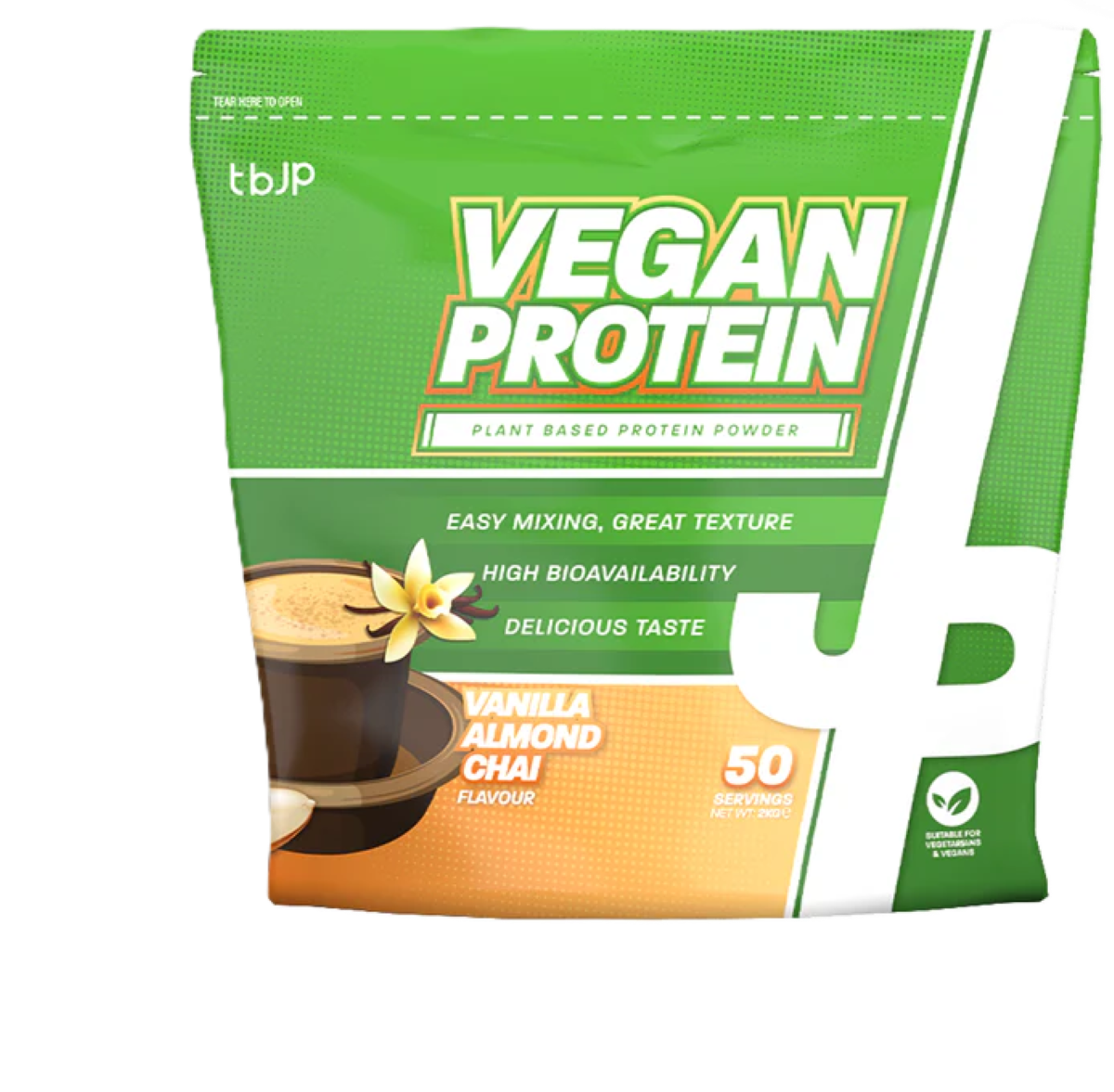 Trained By JP Plant Based Vegan Protein 2kg