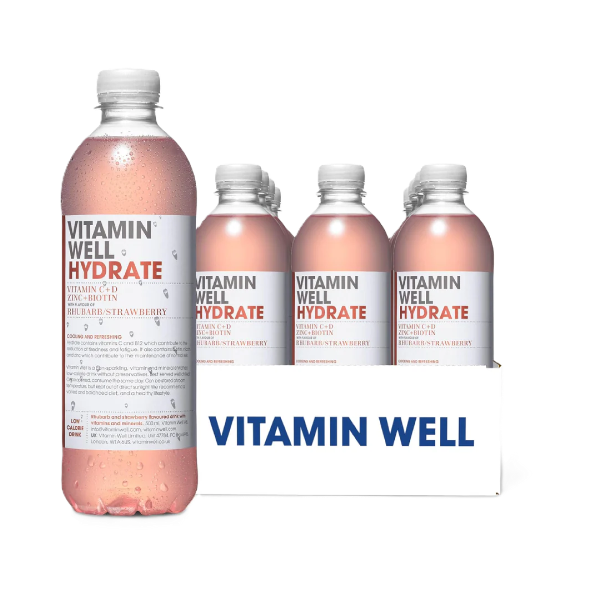 Vitamin Well Hydrate Water 12x500ml