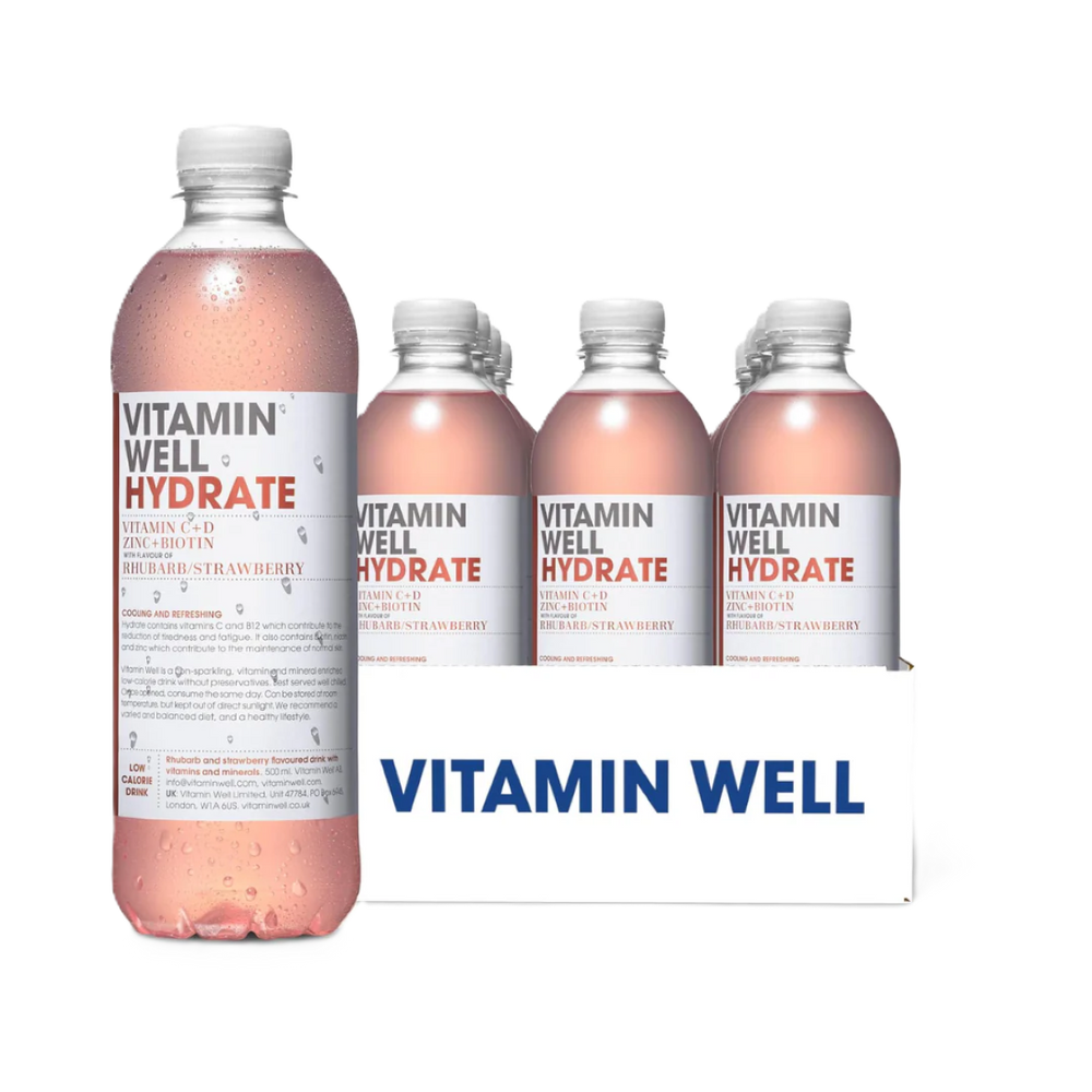 Vitamin Well Hydrate Water 12x500ml
