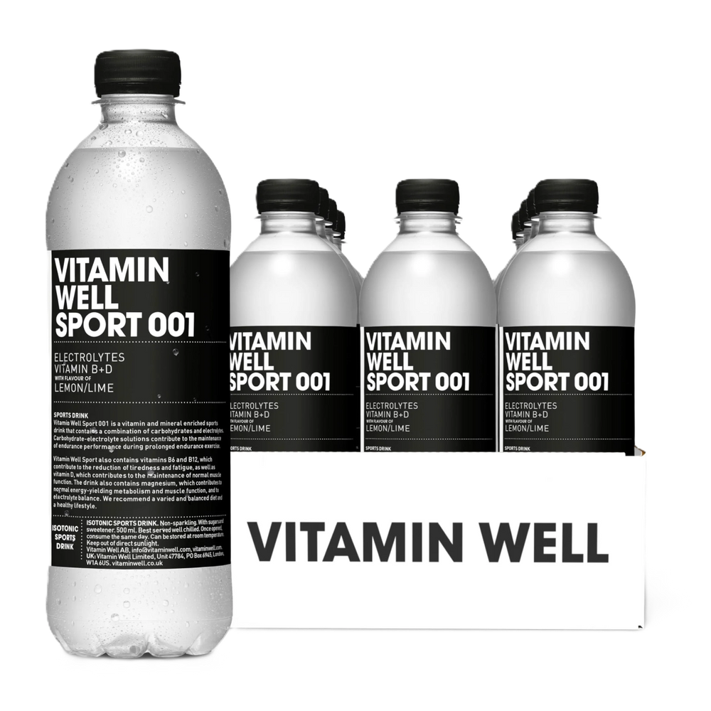 Vitamin Well Sport 001 Water 12x500ml