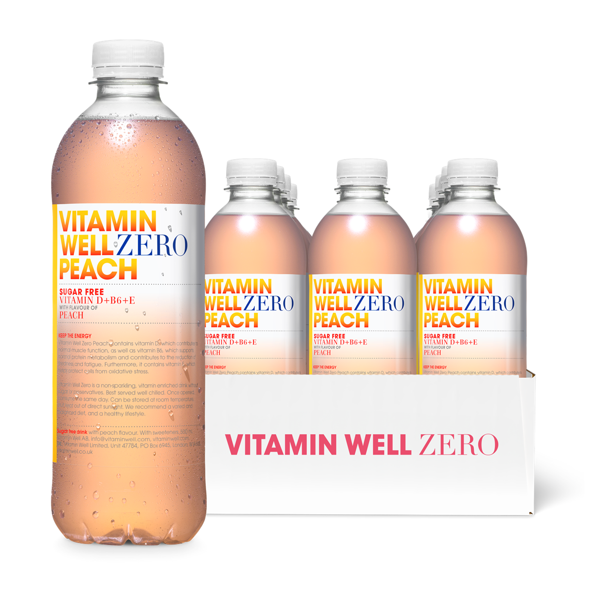 Vitamin Well Water Zero 12x500ml