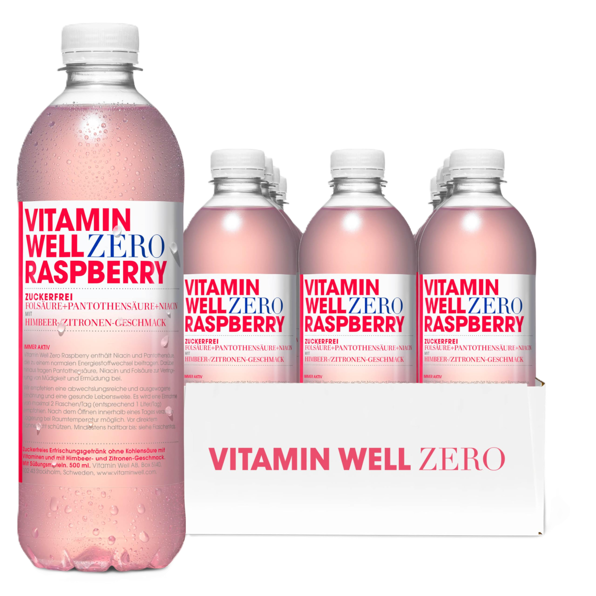 Vitamin Well Water Zero 12x500ml