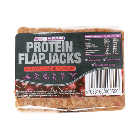 Vyomax Nutrition Protein Flapjack 12x100g