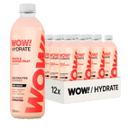 WOW Hydrate Electrolyte Water 12x500ml