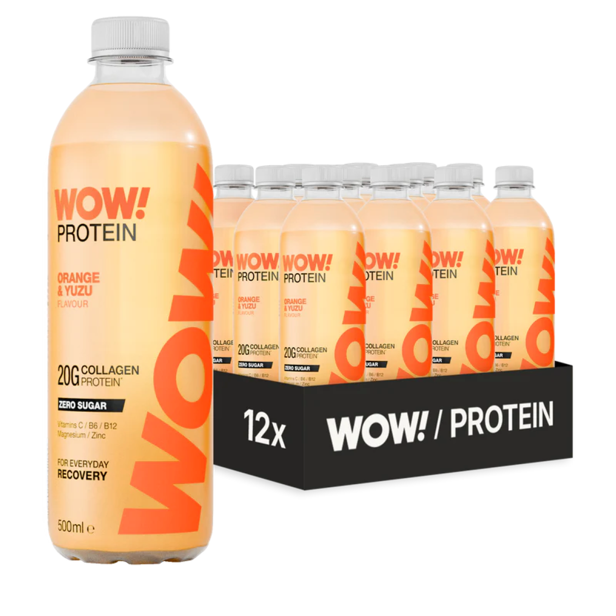 WOW Protein Water 12x500ml
