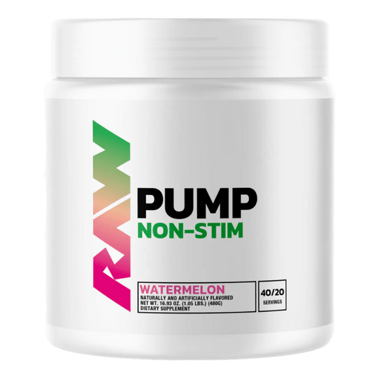 RAW Nutrition Non Stim Pump Pre-Workout 40/20 Serv