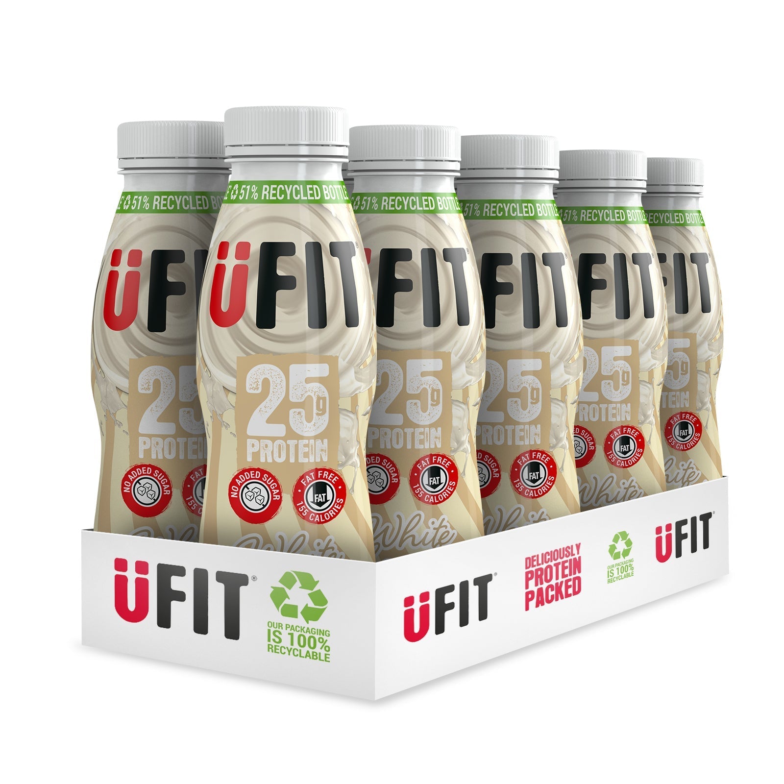 UFit 25g Protein Shakes 10x330ml