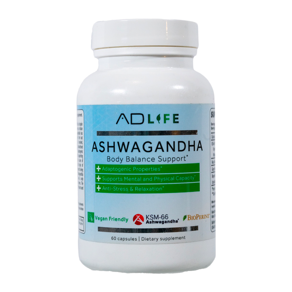 AD Life Ashwagandha 60 Caps