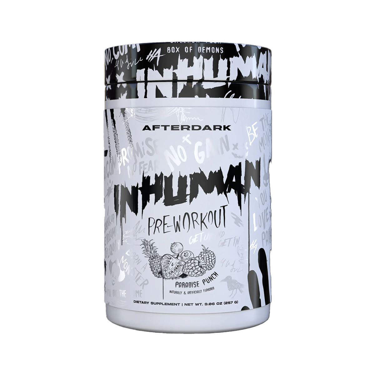 Afterdark Inhuman Pre Workout 257G
