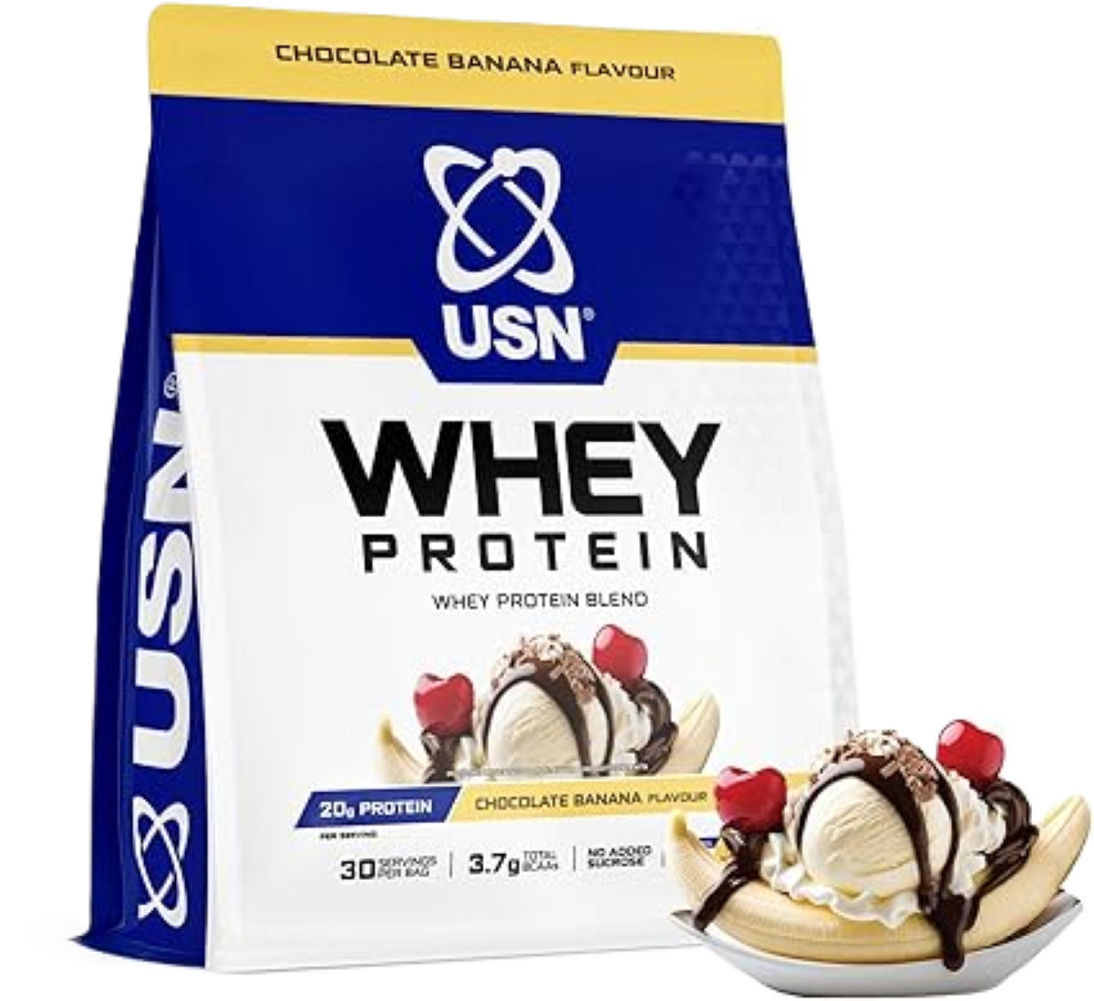 USN Whey Protein Powder 900g