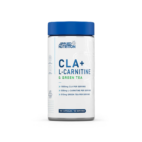 Applied Nutrition CLA  + L-Carnitine & Green Tea 100 Softgels