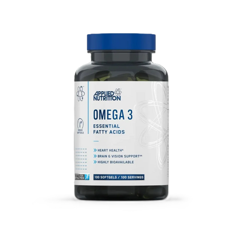 Applied Nutrition Omega 3 Essential Fatty Acids 100 Softgels