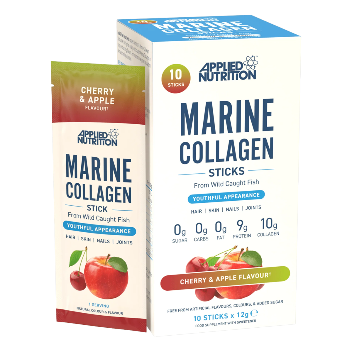 Applied Nutrition Marine Collagen STICKS 10x12g