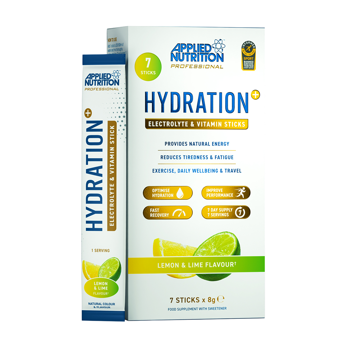 Applied Nutrition Hydration+ STICKS 7x8g