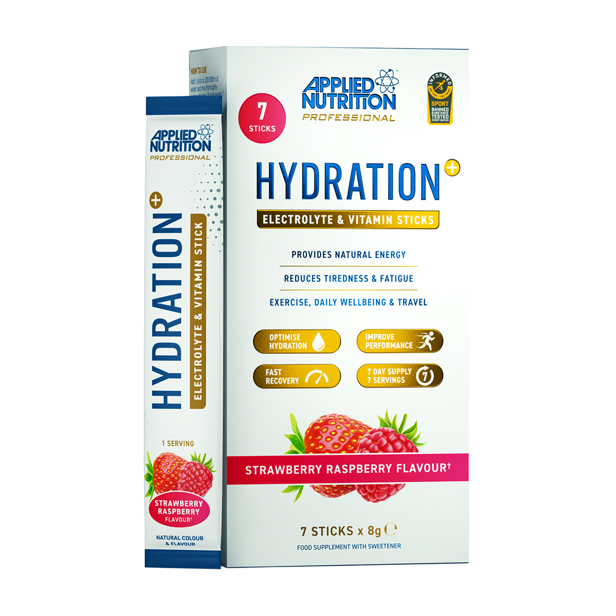 Applied Nutrition Hydration+ STICKS 7x8g