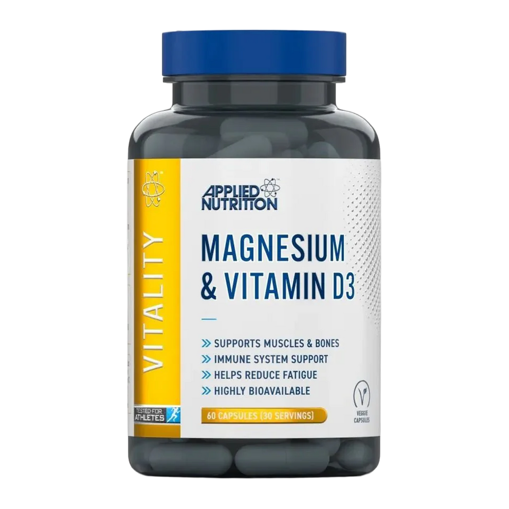 Applied Nutrition Magnesium & Vitamin D3 60 Capsules