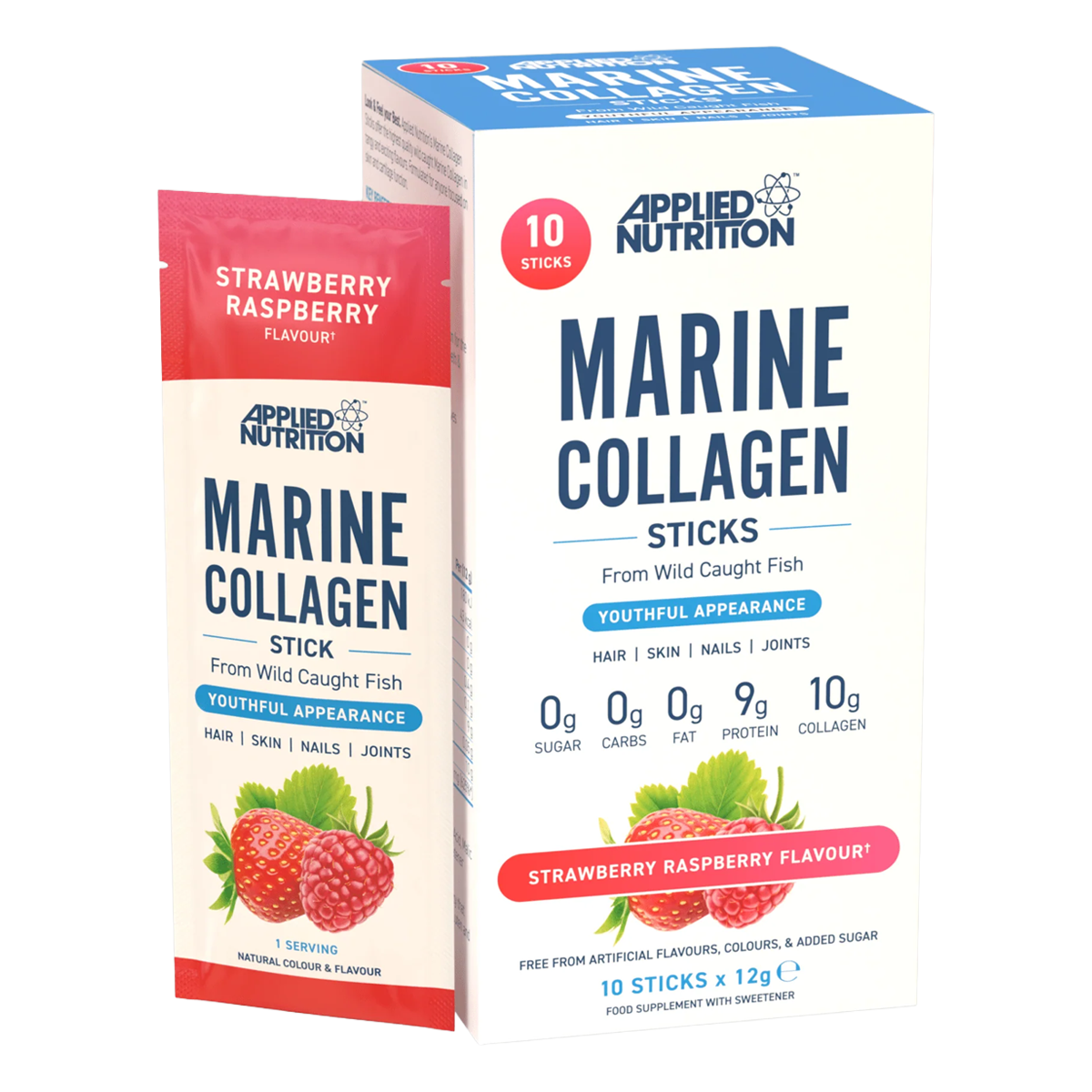 Applied Nutrition Marine Collagen STICKS 10x12g