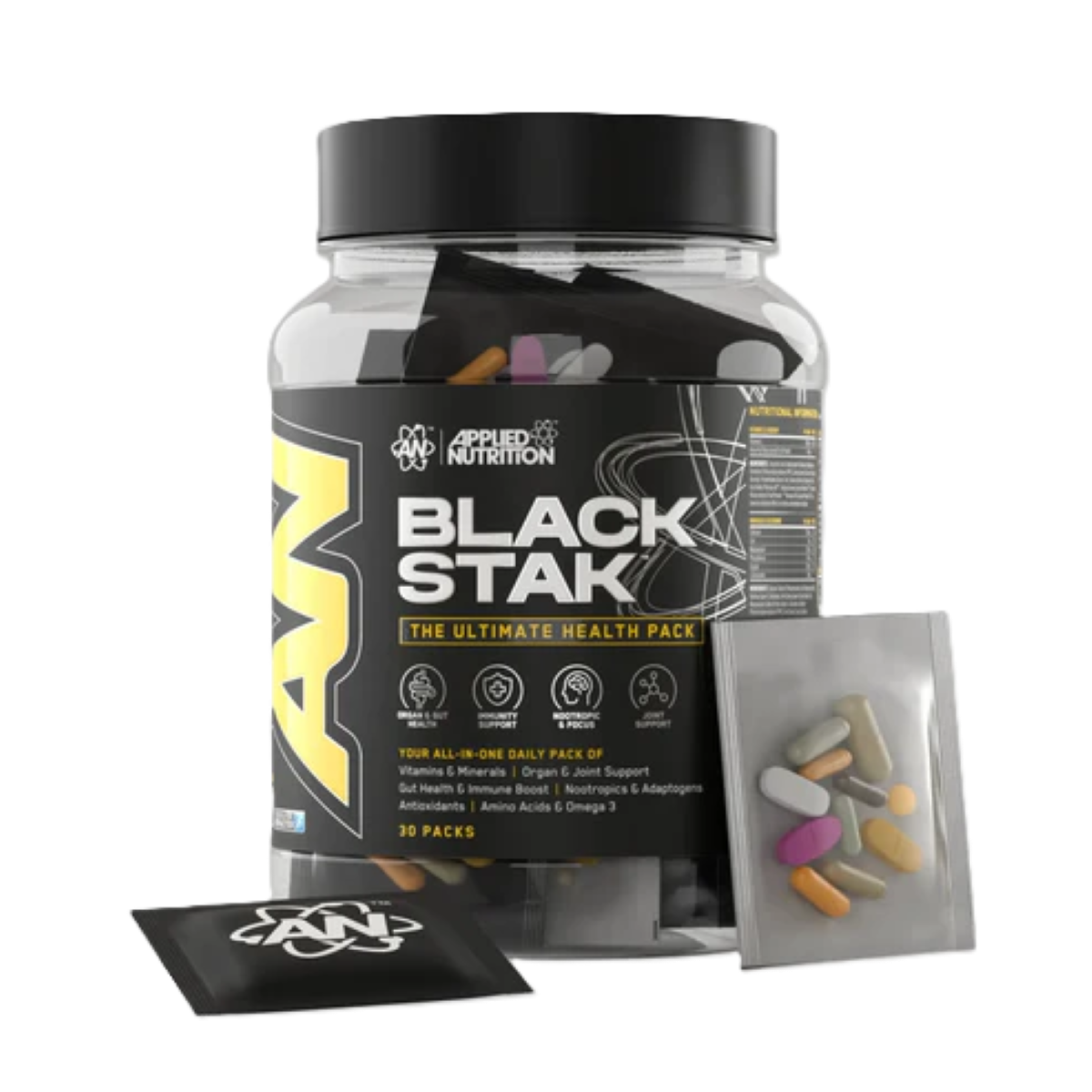Applied Nutrition Black Stak Multivitamins (30 Packs)