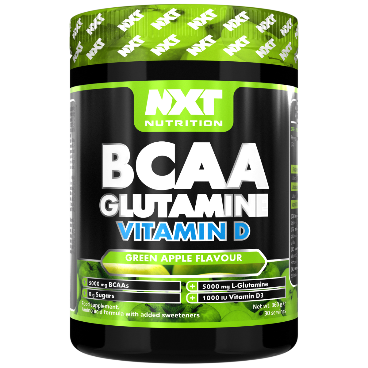 NXT Nutrition BCAA, Glutamine & Vitamin D 360g