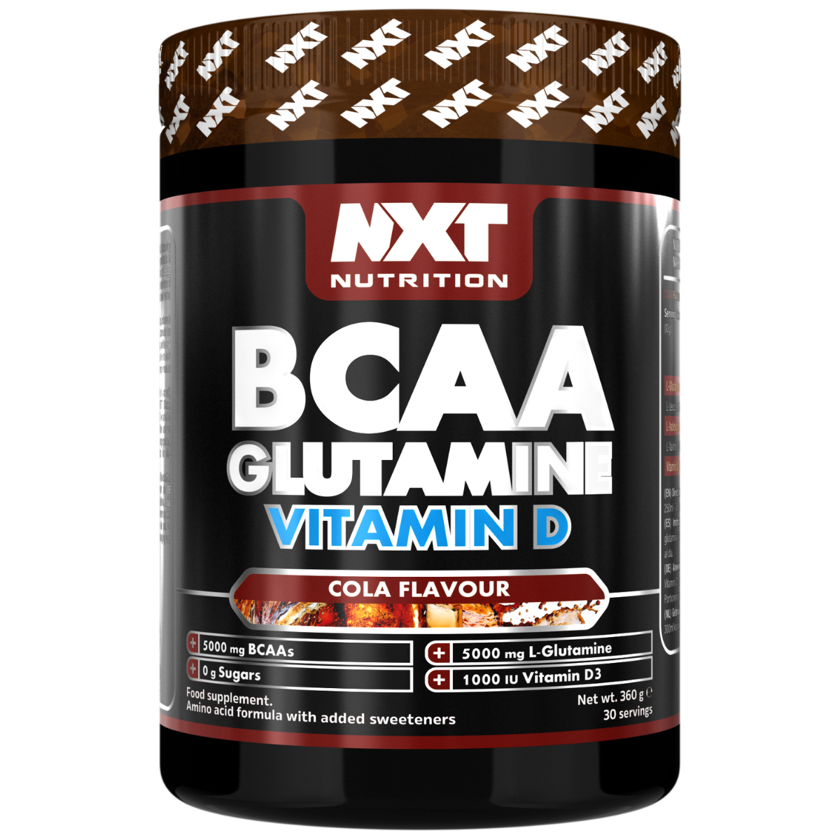 NXT Nutrition BCAA, Glutamine & Vitamin D 360g
