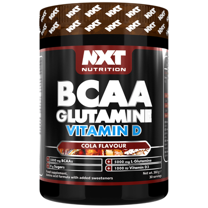 NXT Nutrition BCAA, Glutamine & Vitamin D 360g