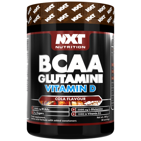 NXT Nutrition BCAA, Glutamine & Vitamin D 360g