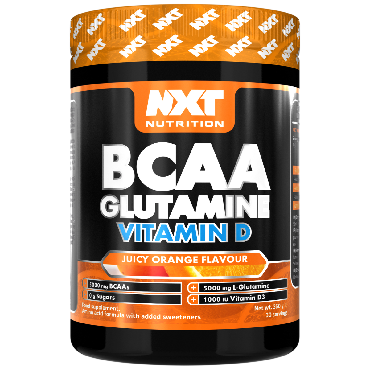 NXT Nutrition BCAA, Glutamine & Vitamin D 360g