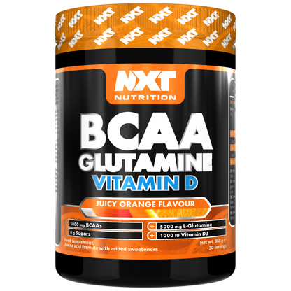 NXT Nutrition BCAA, Glutamine & Vitamin D 360g