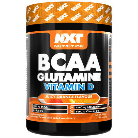 NXT Nutrition BCAA, Glutamine & Vitamin D 360g