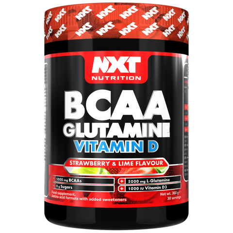NXT Nutrition BCAA, Glutamine & Vitamin D 360g
