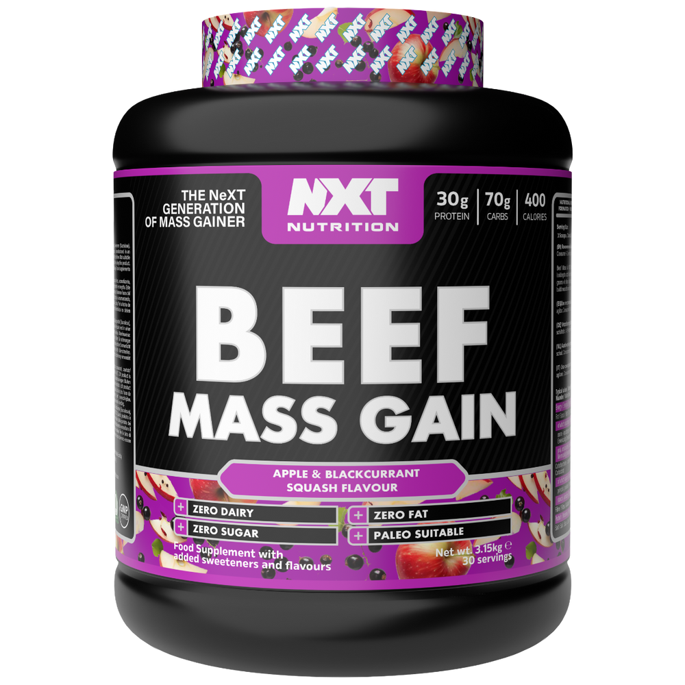 NXT Nutrition Beef Mass Gain 3.15Kg