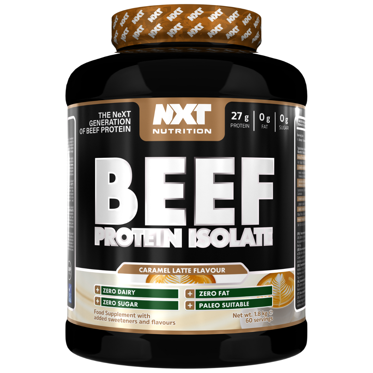 NXT Nutrition Beef Protein Isolate 1.8Kg