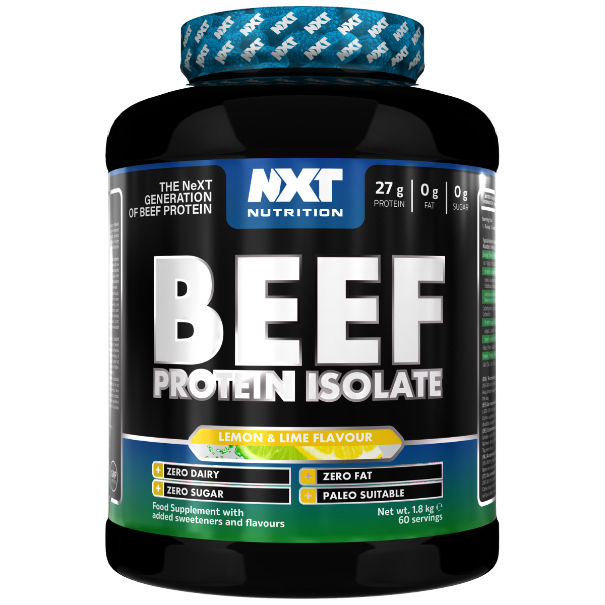NXT Nutrition Beef Protein Isolate 1.8Kg