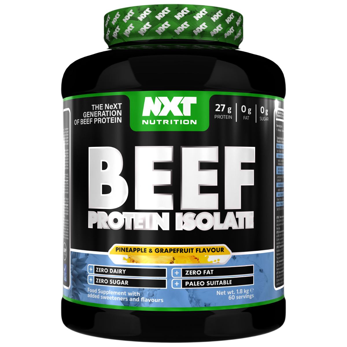 NXT Nutrition Beef Protein Isolate 1.8Kg