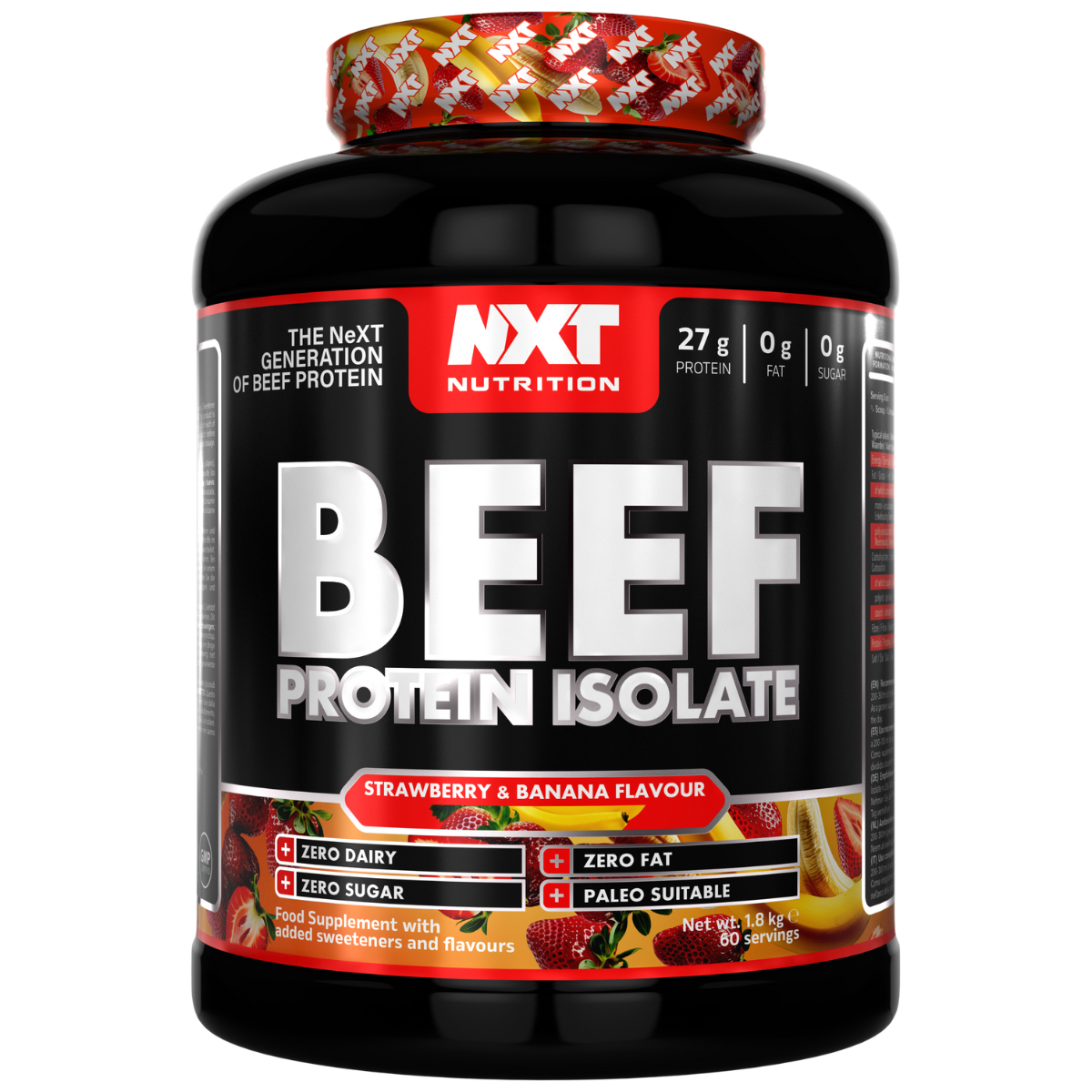 NXT Nutrition Beef Protein Isolate 1.8Kg