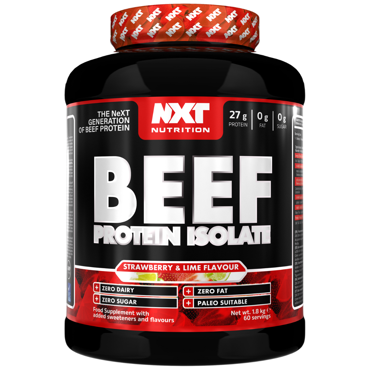 NXT Nutrition Beef Protein Isolate 1.8Kg