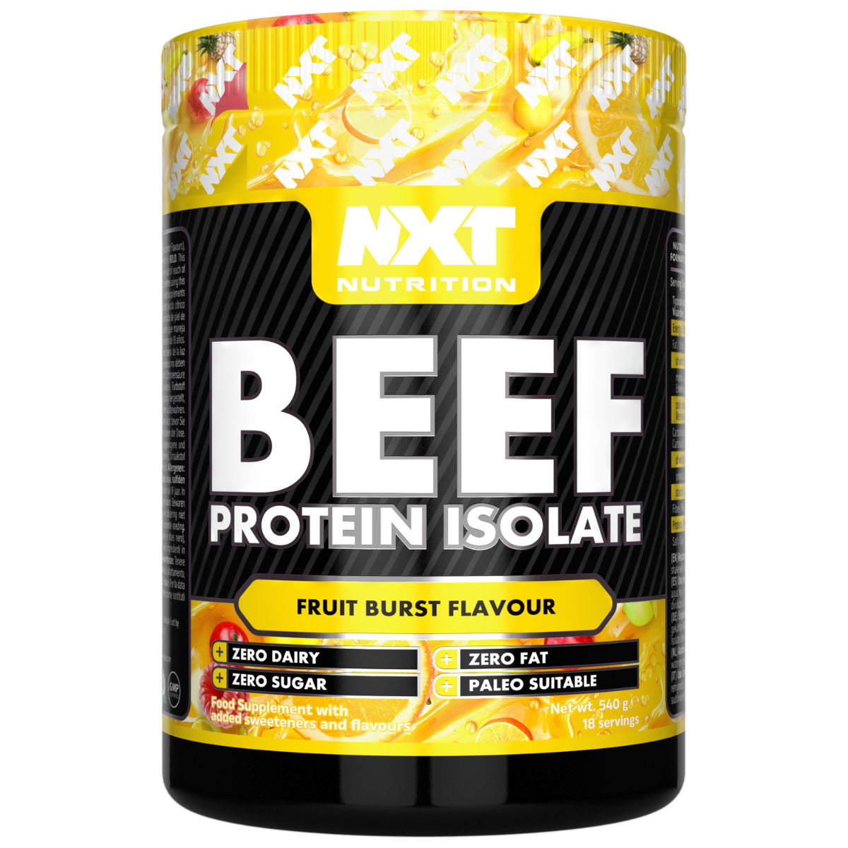 NXT Nutrition Beef Protein Isolate 540g