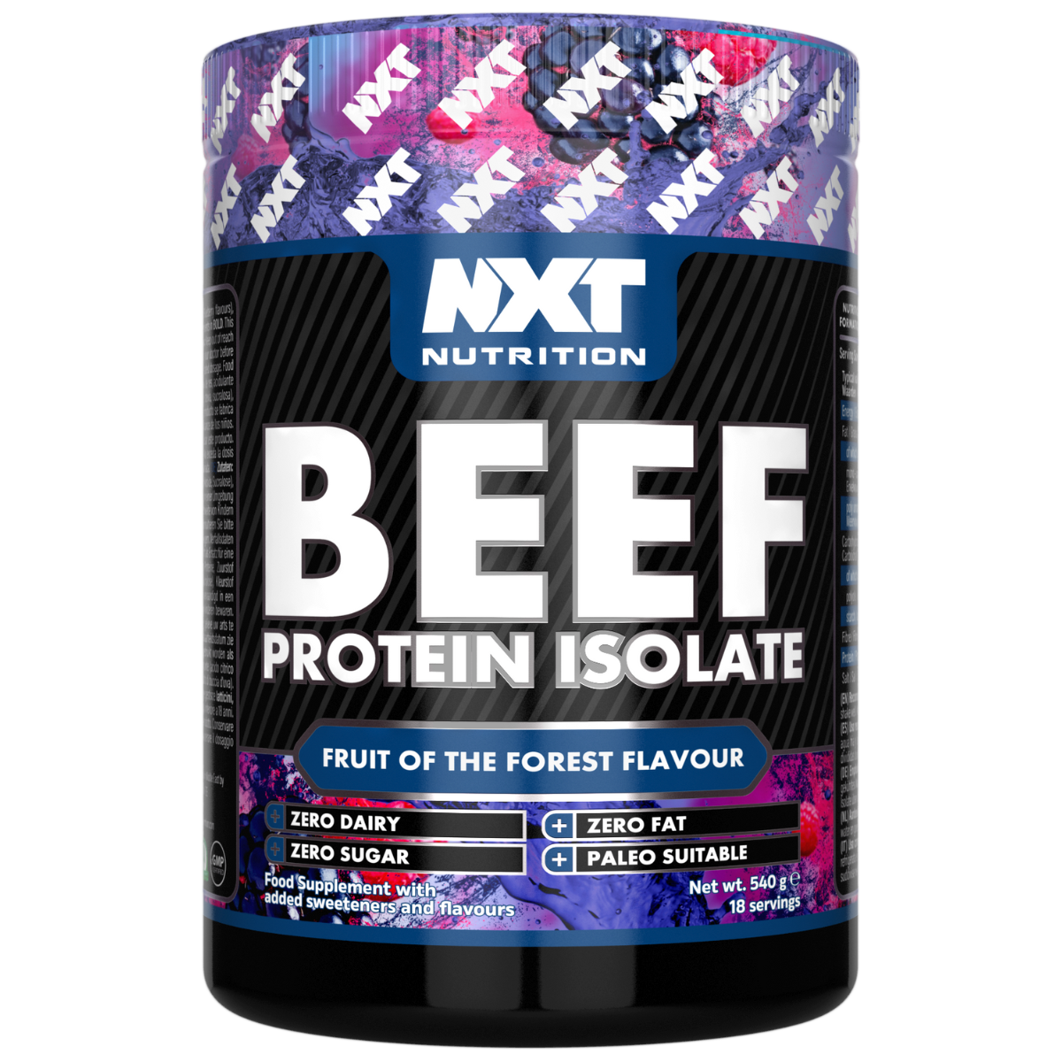 NXT Nutrition Beef Protein Isolate 540g