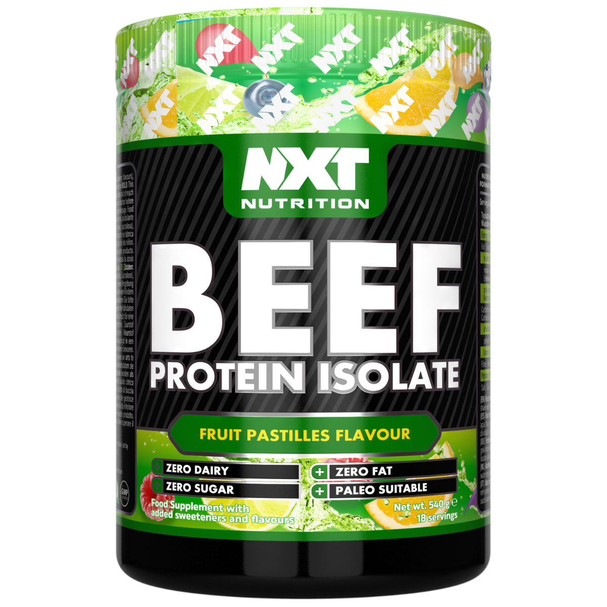 NXT Nutrition Beef Protein Isolate 540g