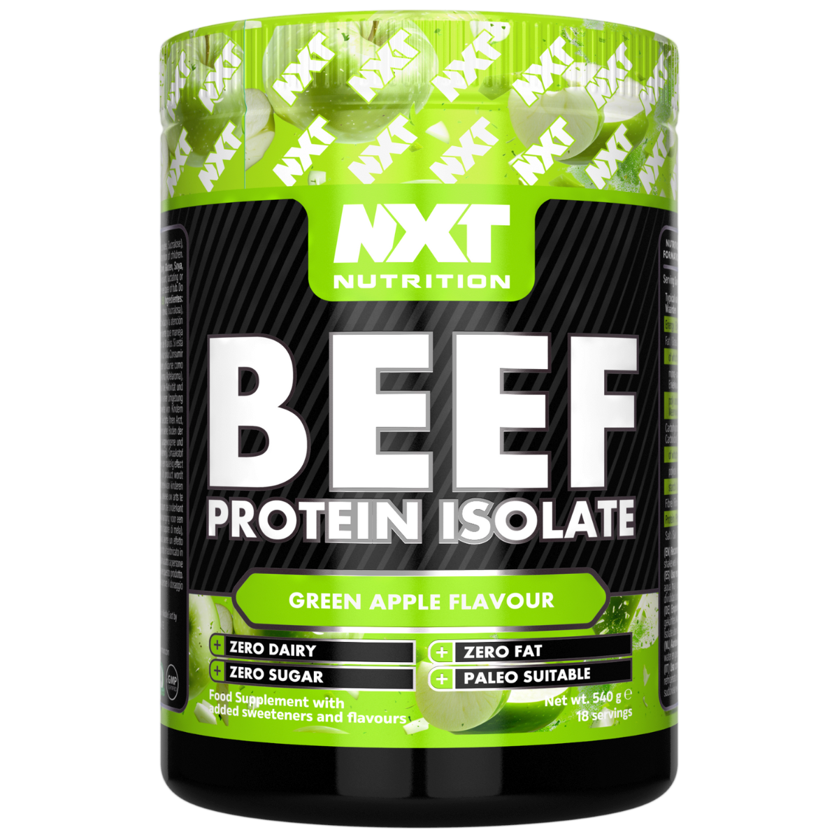 NXT Nutrition Beef Protein Isolate 540g
